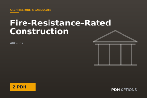 Fire-Resistance-Rated Construction — PDH Options course cover