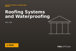 Roofing Systems and Waterproofing — PDH Options course cover