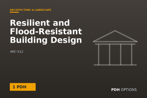 Resilient and Flood-Resistant Building Design — PDH Options course cover