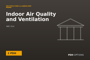 Indoor Air Quality and Ventilation — PDH Options course cover