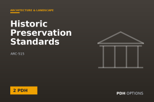 Historic Preservation Standards — PDH Options course cover