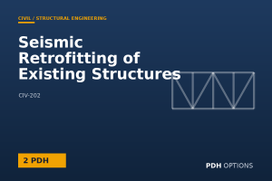 Seismic Retrofitting of Existing Structures — PDH Options course cover