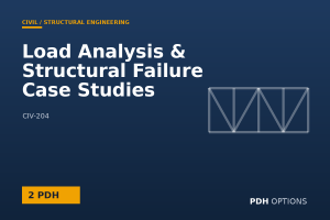 Load Analysis & Structural Failure Case Studies — PDH Options course cover