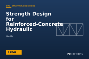 Strength Design for Reinforced-Concrete Hydraulic Structures (USACE) — PDH Options course cover