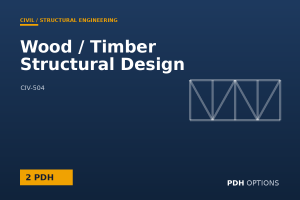 Wood / Timber Structural Design — PDH Options course cover