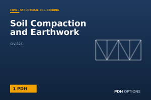 Soil Compaction and Earthwork — PDH Options course cover