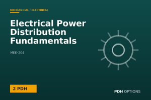 Electrical Power Distribution Fundamentals — PDH Options course cover