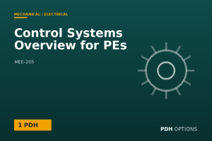 Control Systems Overview for PEs — PDH Options course cover