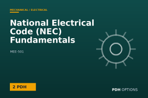 National Electrical Code (NEC) Fundamentals — PDH Options course cover