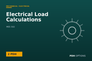 Electrical Load Calculations — PDH Options course cover
