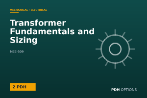 Transformer Fundamentals and Sizing — PDH Options course cover