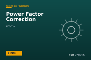 Power Factor Correction — PDH Options course cover