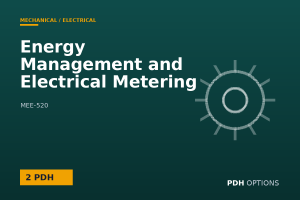 Energy Management and Electrical Metering — PDH Options course cover