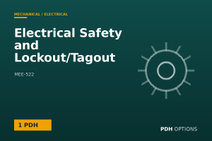 Electrical Safety and Lockout/Tagout — PDH Options course cover