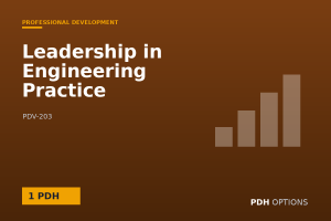 Leadership in Engineering Practice — PDH Options course cover