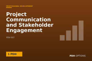 Project Communication and Stakeholder Engagement — PDH Options course cover