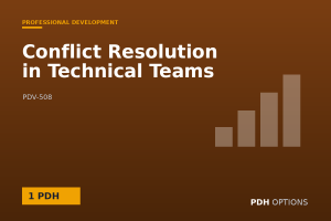 Conflict Resolution in Technical Teams — PDH Options course cover