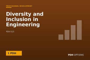 Diversity and Inclusion in Engineering — PDH Options course cover