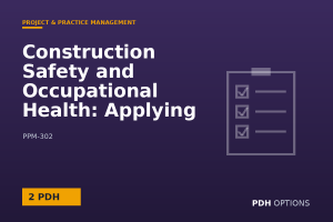Construction Safety and Occupational Health: Applying the USACE EM 385-1-1 Standard of Care (USACE) — PDH Options course cover