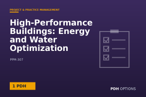 High-Performance Buildings: Energy and Water Optimization Under USACE ER 1110-1-8173 (USACE) — PDH Options course cover
