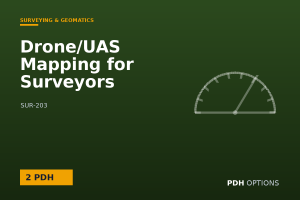 Drone/UAS Mapping for Surveyors — PDH Options course cover