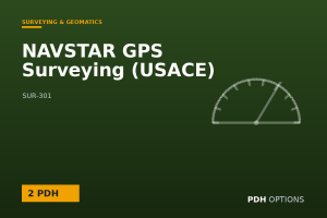 NAVSTAR GPS Surveying (USACE) — PDH Options course cover