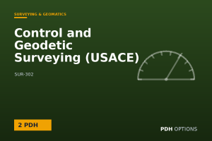 Control and Geodetic Surveying (USACE) — PDH Options course cover
