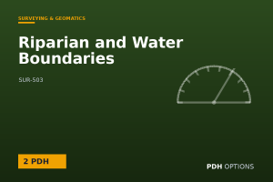 Riparian and Water Boundaries — PDH Options course cover