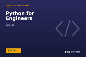 Python for Engineers — PDH Options course cover