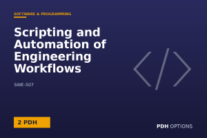 Scripting and Automation of Engineering Workflows — PDH Options course cover