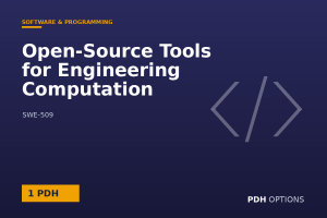 Open-Source Tools for Engineering Computation — PDH Options course cover