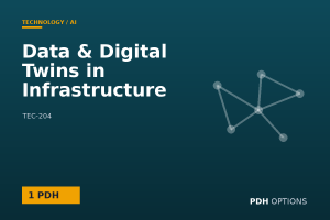 Data & Digital Twins in Infrastructure — PDH Options course cover