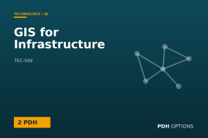 GIS for Infrastructure — PDH Options course cover