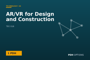 AR/VR for Design and Construction — PDH Options course cover