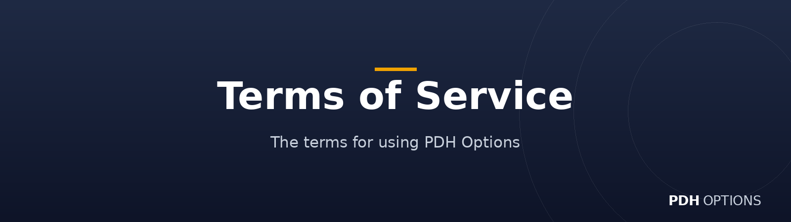 Terms of Service