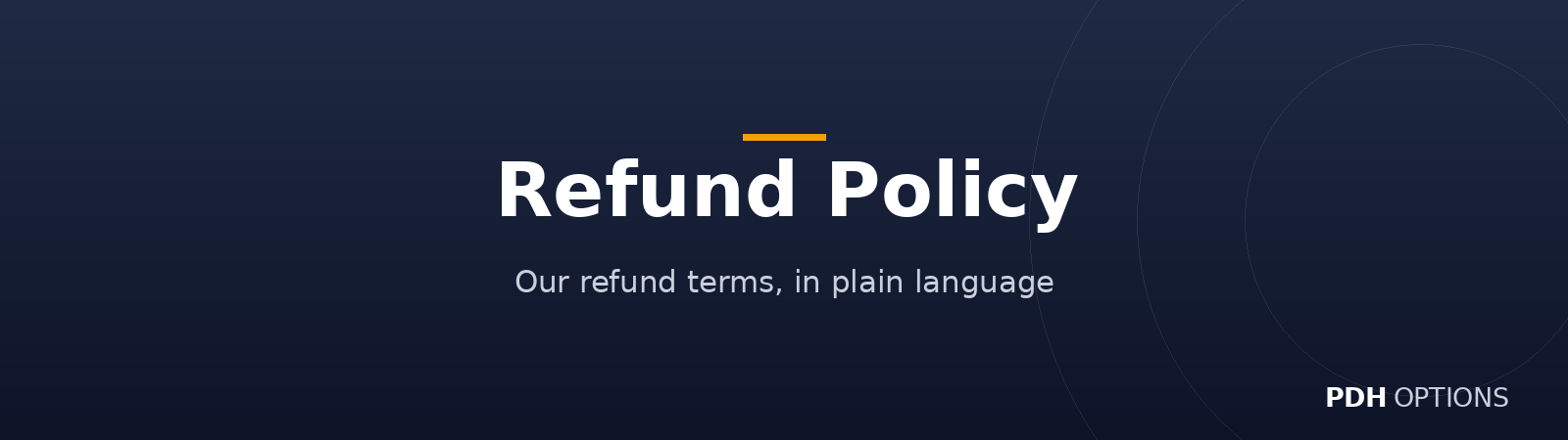 Refund Policy