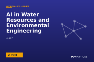 AI in Water Resources and Environmental Engineering — PDH Options course cover