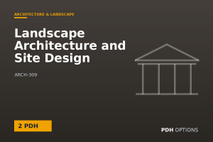 Landscape Architecture and Site Design — PDH Options course cover