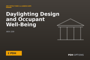 Daylighting Design and Occupant Well-Being — PDH Options course cover