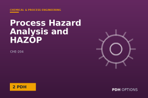 Process Hazard Analysis and HAZOP — PDH Options course cover