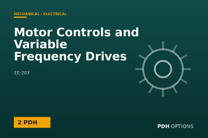 Motor Controls and Variable Frequency Drives — PDH Options course cover