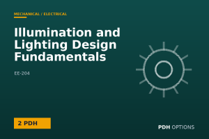 Illumination and Lighting Design Fundamentals — PDH Options course cover