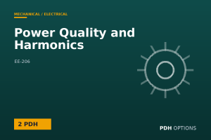 Power Quality and Harmonics — PDH Options course cover