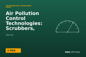 Air Pollution Control Technologies: Scrubbers, Baghouses, and Electrostatic Precipitators — PDH Options course cover