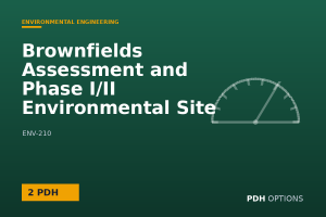 Brownfields Assessment and Phase I/II Environmental Site Assessments — PDH Options course cover