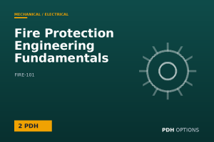 Fire Protection Engineering Fundamentals — PDH Options course cover