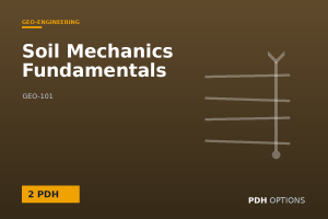 Soil Mechanics Fundamentals — PDH Options course cover