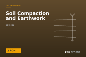 Soil Compaction and Earthwork — PDH Options course cover