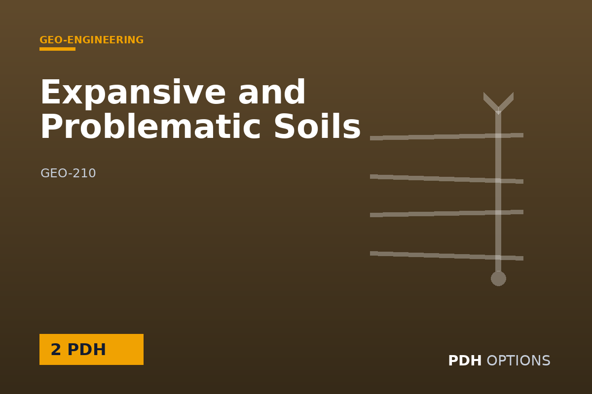 Expansive and Problematic Soils — PDH Options course cover