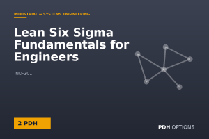 Lean Six Sigma Fundamentals for Engineers — PDH Options course cover